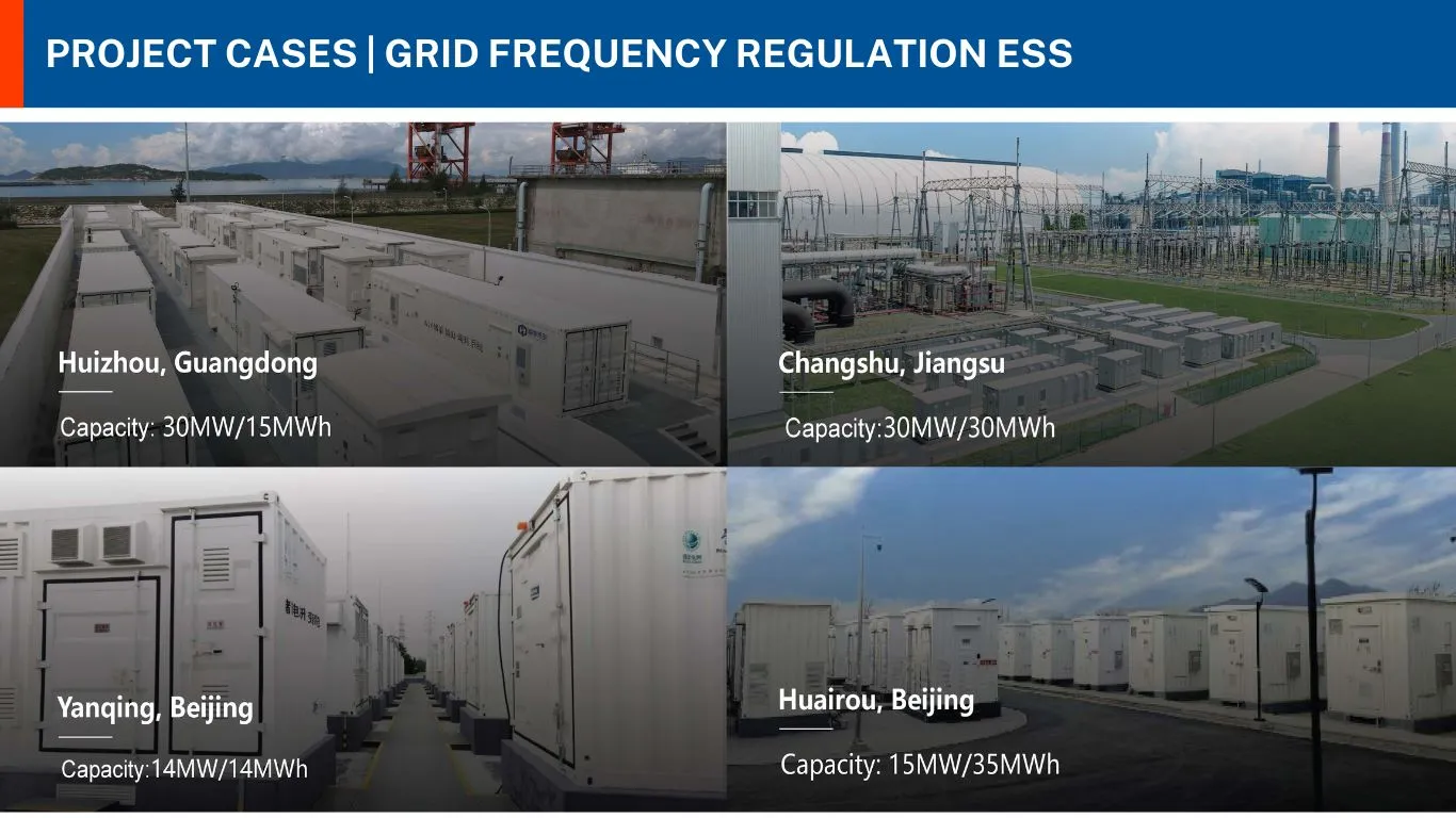 HyperStrong Project Reference 4 Grid Frequency Regulation ESS