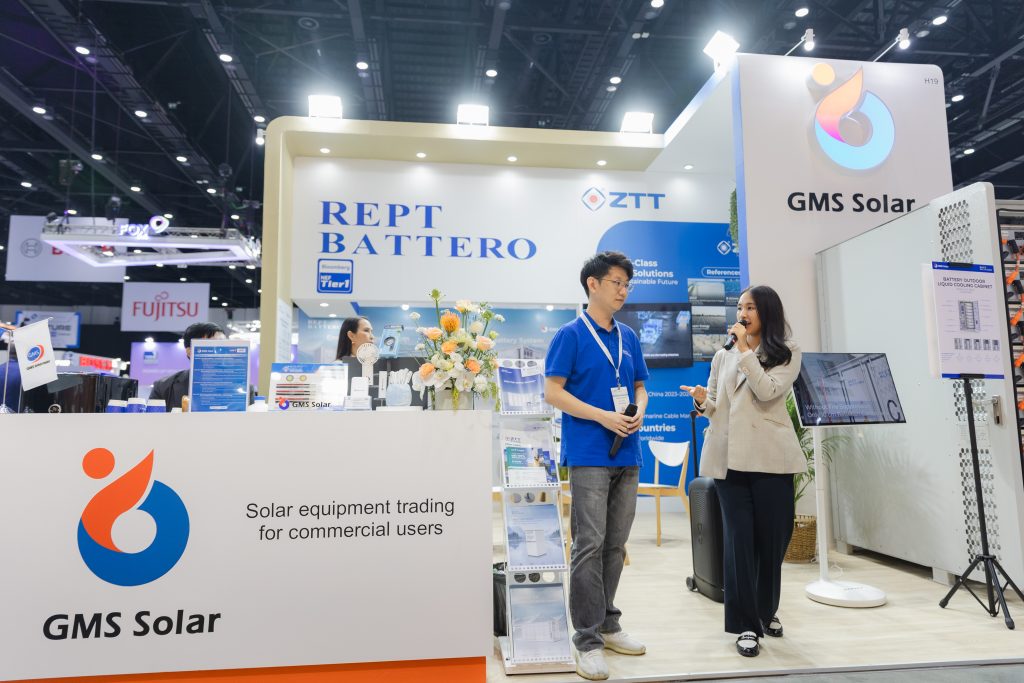 GMS Solar GMS Interneer REC Thailand REPT Battero BESS ZTT PV Cable RECs
