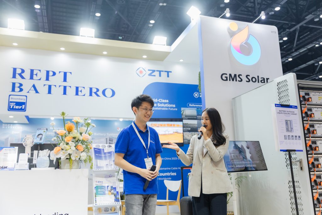 GMS Solar GMS Interneer REC Thailand REPT Battero BESS ZTT PV Cable RECs