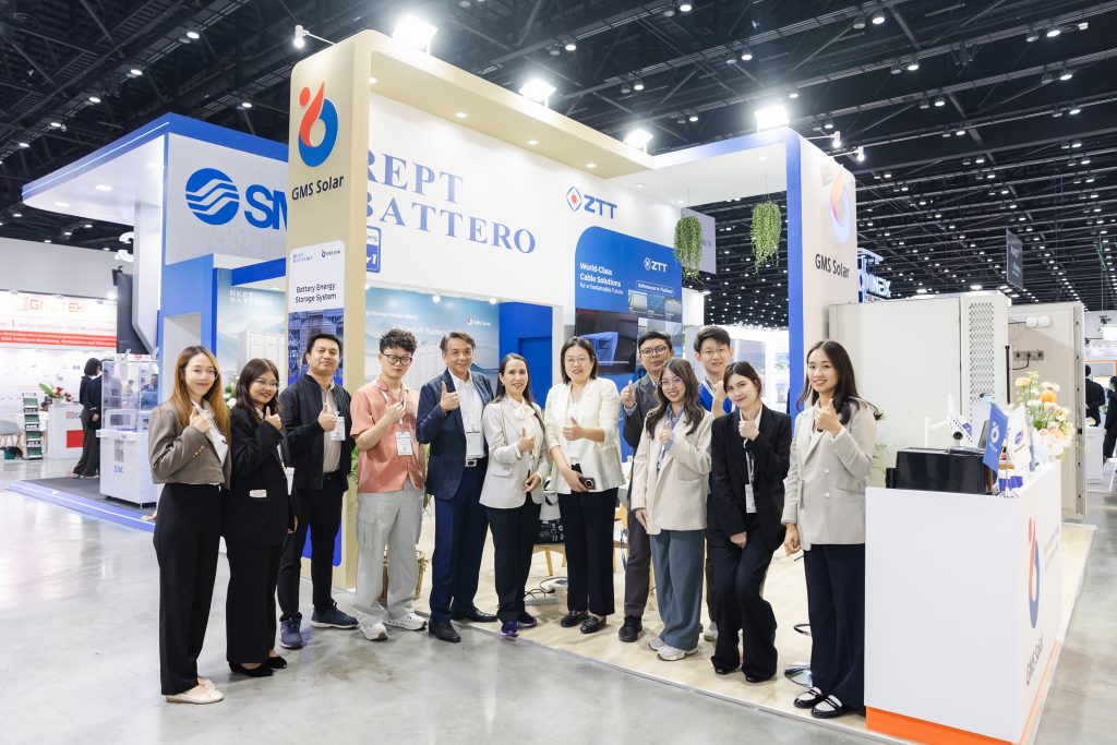 GMS Solar GMS Interneer REC Thailand REPT Battero BESS ZTT PV Cable RECs